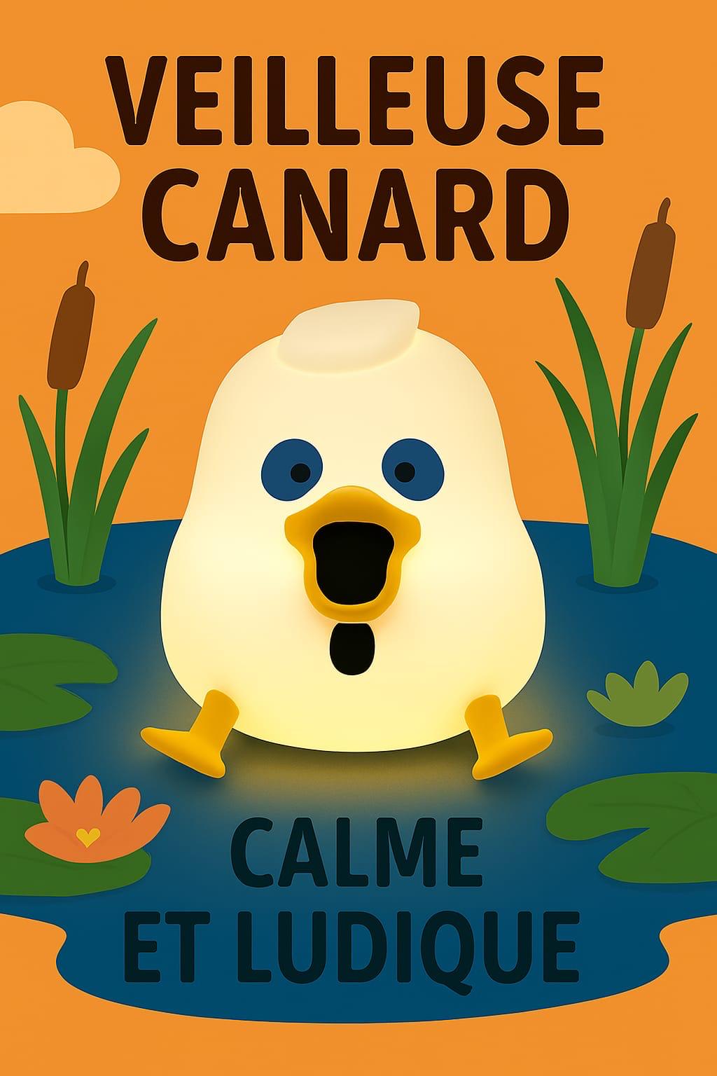Veilleuse Canard en Silicone 1