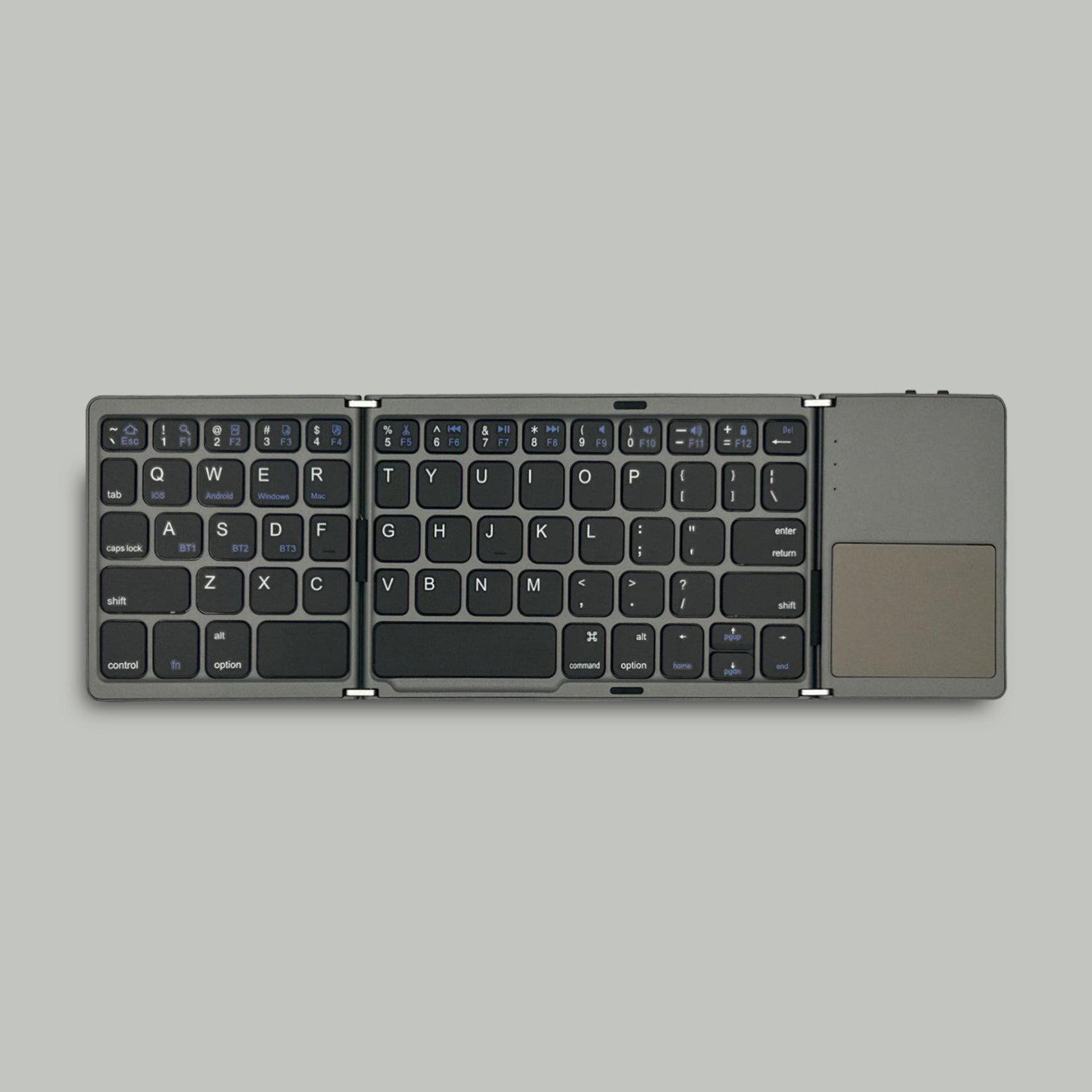 Clavier Pliable Bluetooth avec Trackpad Intégré 2