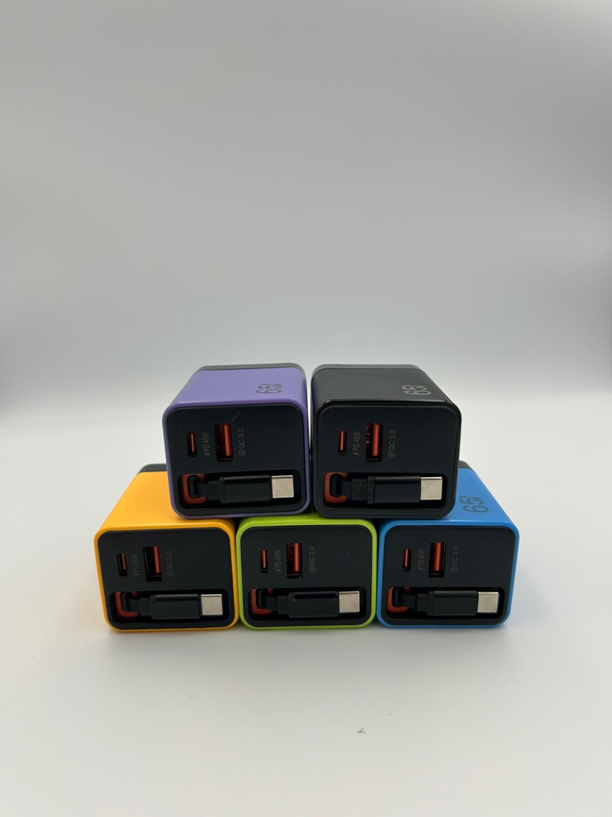  Chargeur Rapide 65W Multi-Ports 2