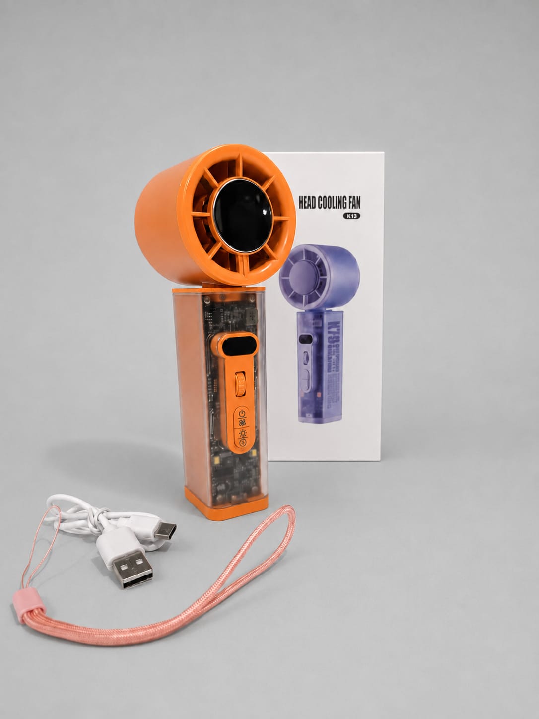  Ventilateur Portable Innovant avec Éclairage LED