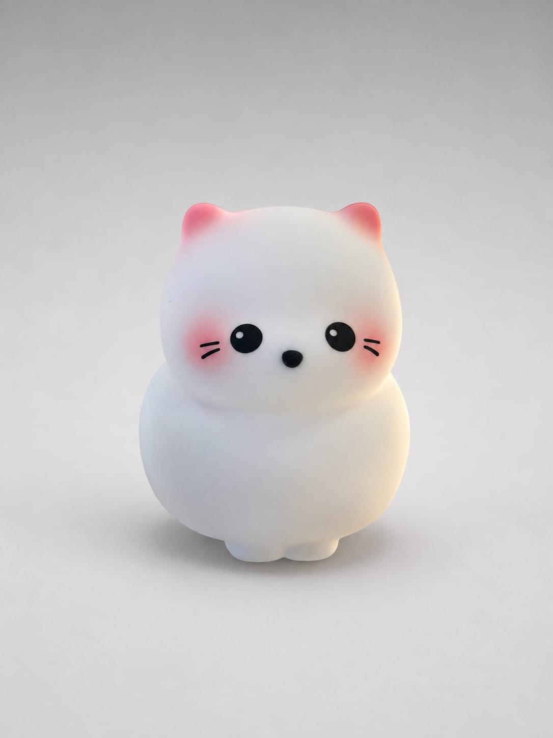 Veilleuse Chat Mignon en Silicone – Douce et agréable