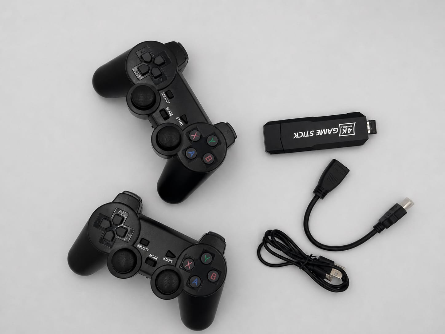 Console de Jeu 4K Game Stick avec 2 Manettes