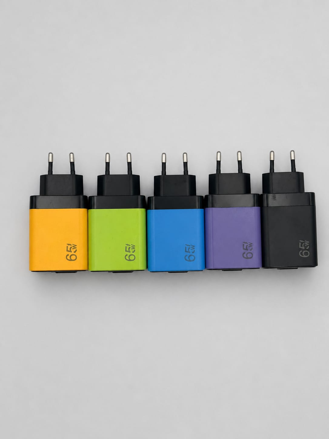  Chargeur Rapide 65W Multi-Ports