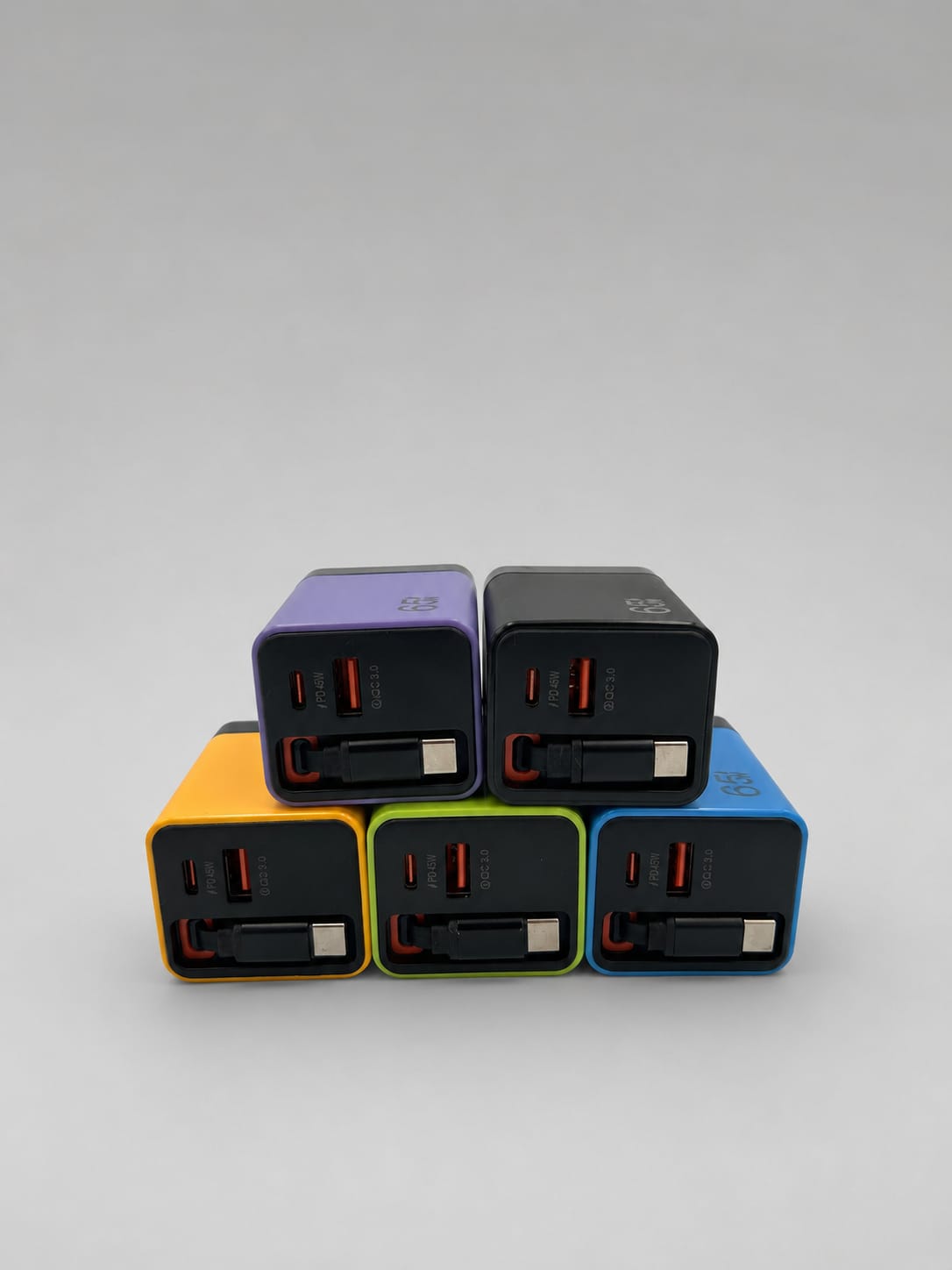  Chargeur Rapide 65W Multi-Ports 2
