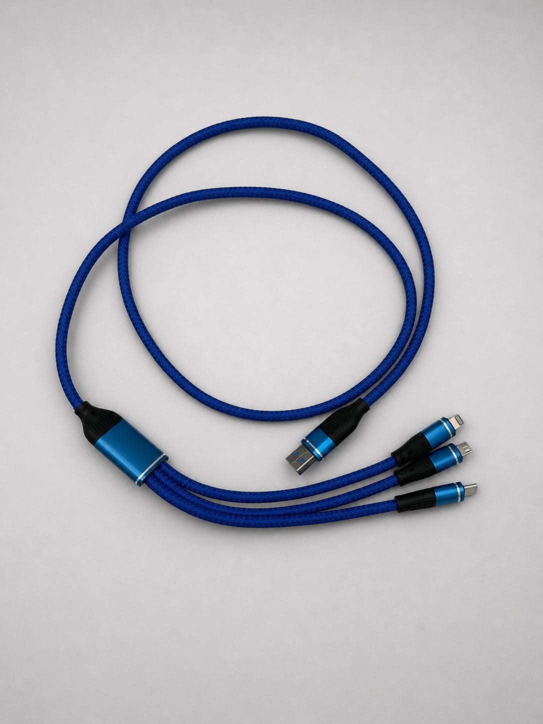 Câble de Charge 3-en-1 Tressé 3